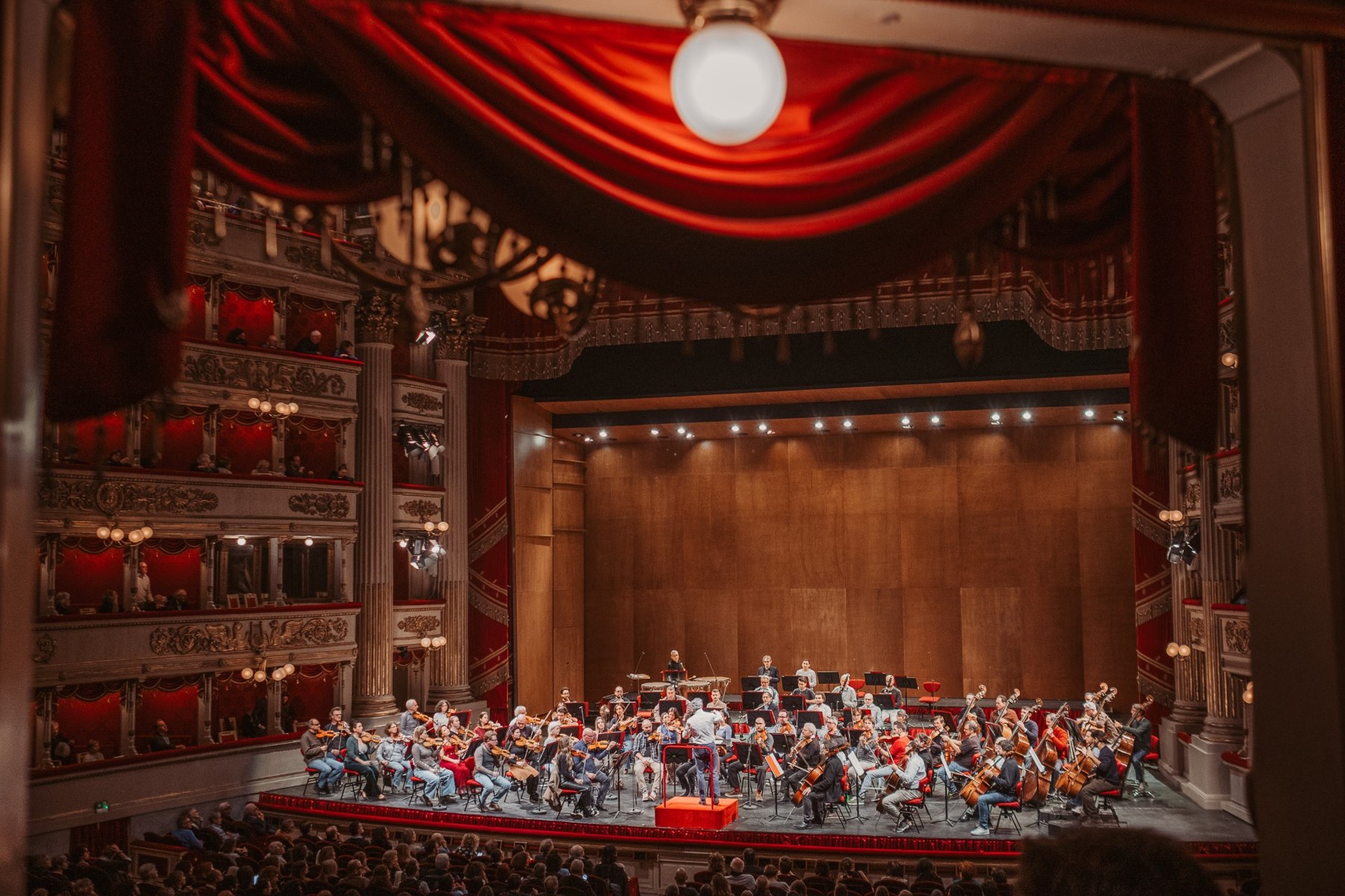La Filarmonica della Scala durante la Prova Aperta benefica del 22 febbraio 2026